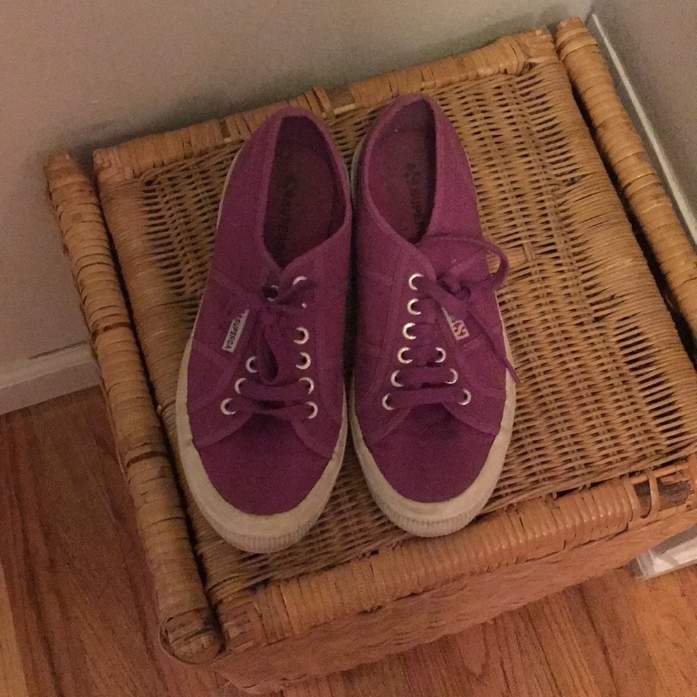 Purple superga